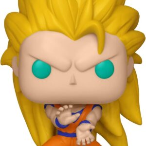 Funko Pop! Animation Dragon Ball Z Super Saiyan 3 Goku GameStop Exclusive Figure #492