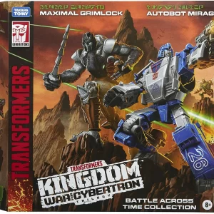 Transformers Kingdom War For Cybertron Trilogy Maximal Grimlock & Autobot Mirage