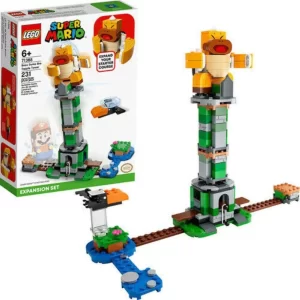 LEGO Super Mario Boss Sumo Bro: Set de expansión: Torre de derribo (71388); juguete coleccionable para niños (231 piezas)