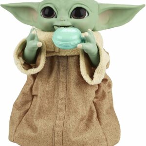 FIGURA DE ACCION Star Wars Galactic Snackin Grogu Animatronic Toy - F2849