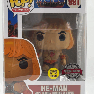 Funko Pop! HE-MAN #991 Masters of the Universe Glows In The Dark Special Edition