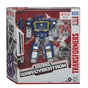Figura Transformers Netflix War For Cybertron Soundwave - Hasbro