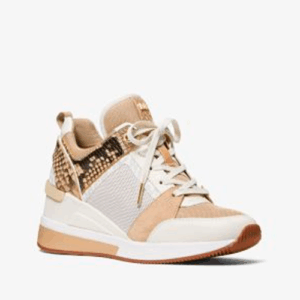 Zapatilla Michael Kors Georgie Trainer talla 6.5 us - Color Camel