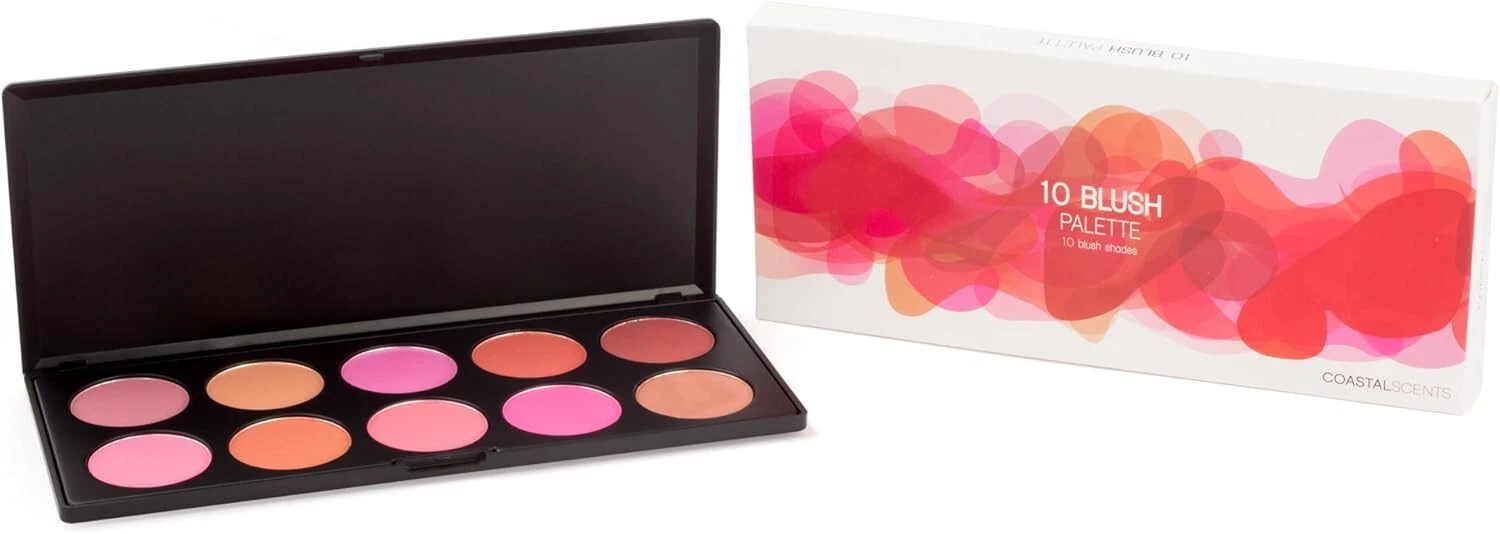 Paleta de rubor - 10 brush palette coastal scents - Imagen 2