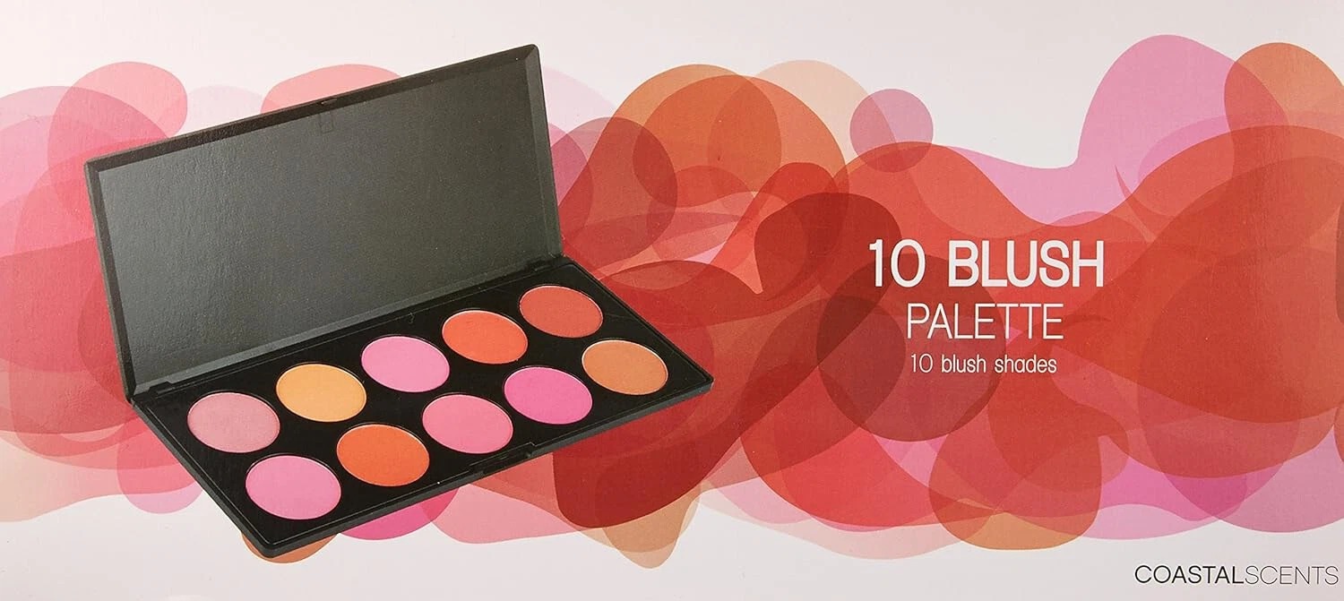 Paleta de rubor - 10 brush palette coastal scents - Imagen 3