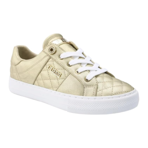 GUESS Women's Loven Sneaker, Gold 710, talla 6 M