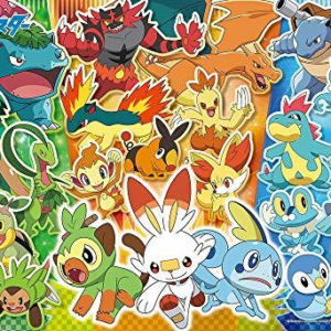 Beverly 100 Piece Jigsaw Puzzle Pokemon What type to choose first? (26 × 38cm) 100-018