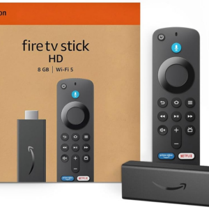 Amazon Fire TV Stick HD 8 GB  - modelo más reciente) con control remoto por voz Alexa