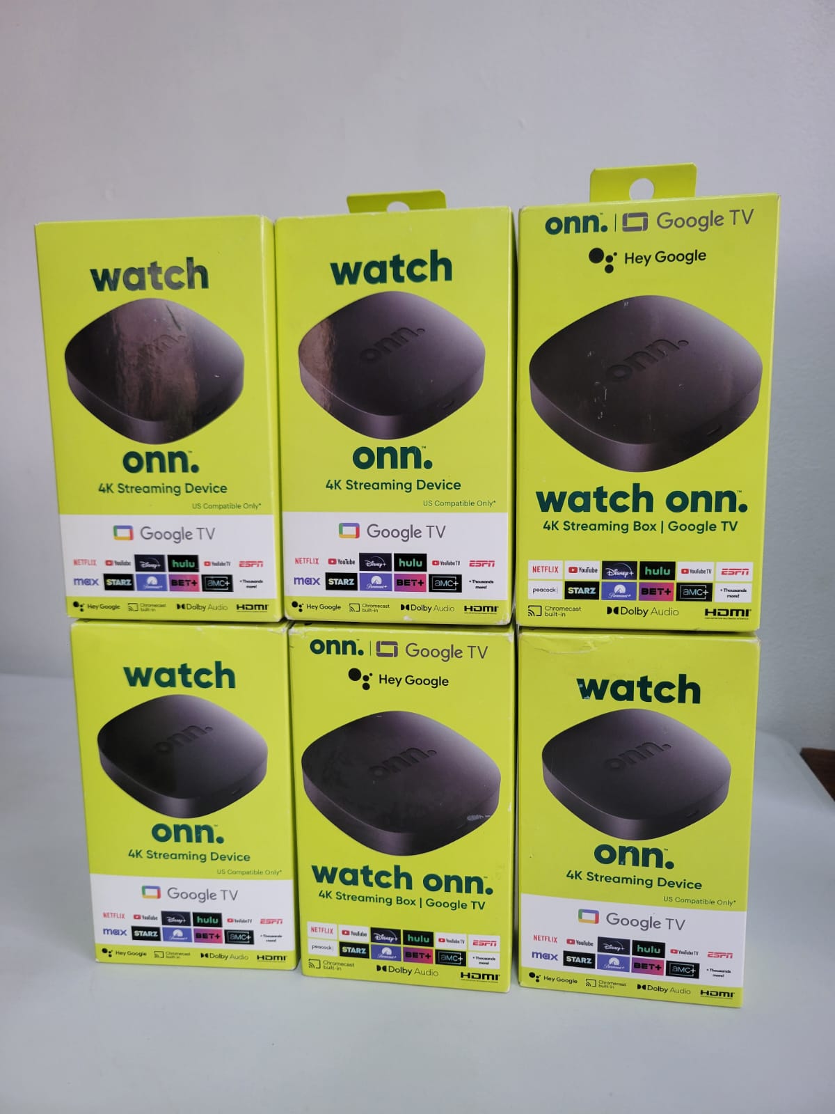 Onn 4K Streaming Box Google TV