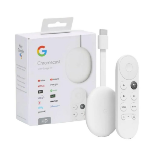 Google Chromecast with Google HD TV Snow (GA03131-US) New Sealed